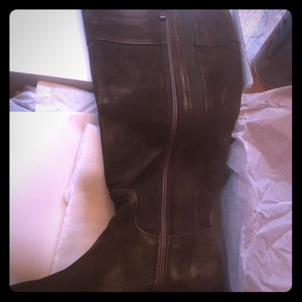 Torrid brown suede riding boots for fall
